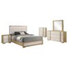 Hyland 5-piece Eastern King Bedroom Set Natural