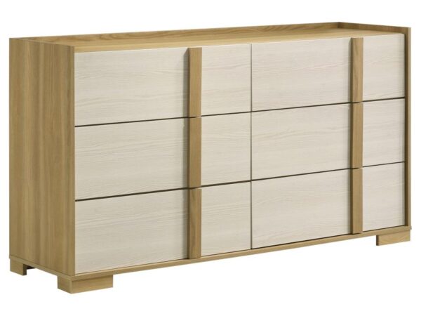 Hyland 6-drawer Dresser Natural