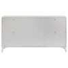 Cassia 6-drawer Bedroom Dresser Cabinet White High Gloss