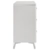 Cassia 6-drawer Bedroom Dresser Cabinet White High Gloss