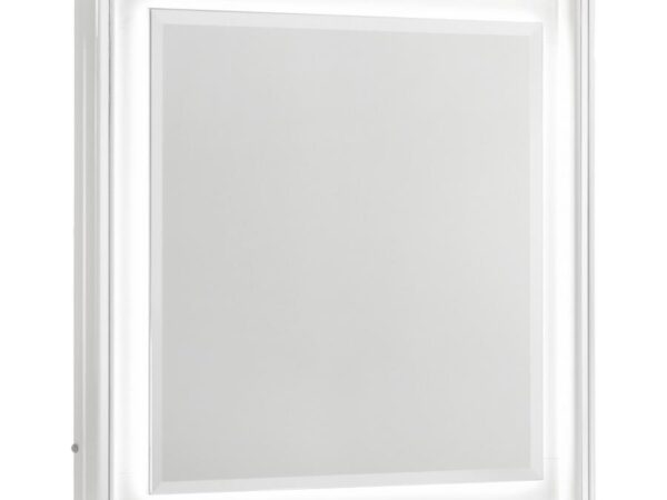 Cassia Dresser Mirror White High Gloss