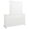 McKinney 6-drawer Bedroom Dresser with Mirror Vintage White