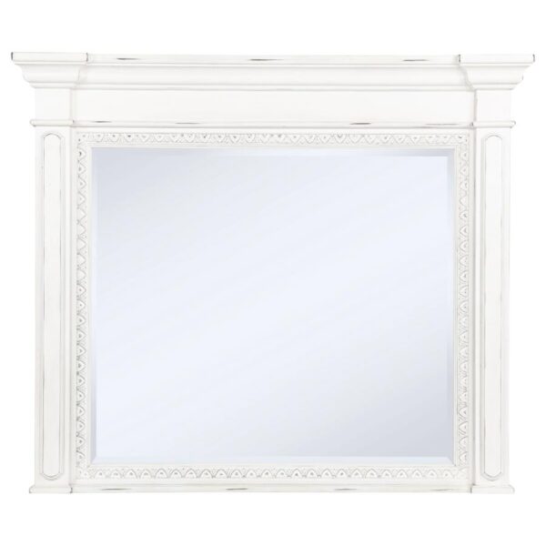 McKinney Dresser Mirror Vintage White