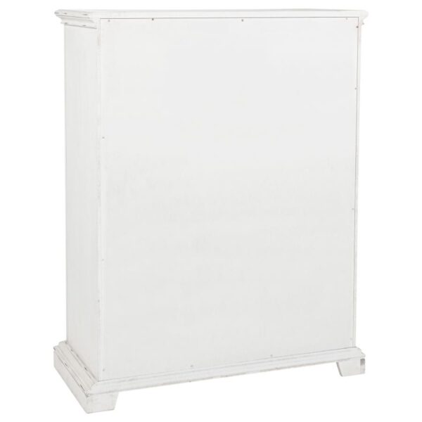 McKinney 5-drawer Bedroom Chest of Drawers Vintage White