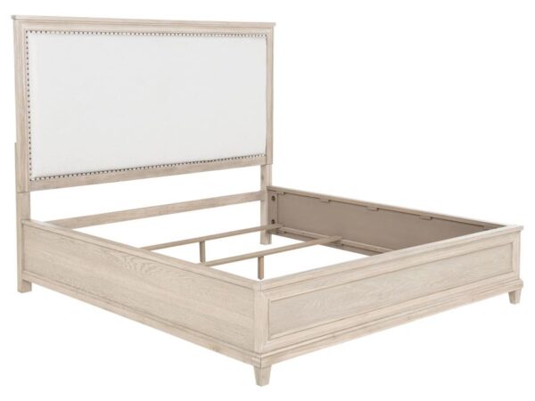 Pembroke 66-inch Eastern King Panel Bed Washed Oak