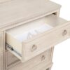 Pembroke 6-drawer Bedroom Dresser with Mirror Washed Oak