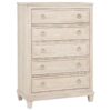 Pembroke 5-drawer Chest of Drawers Washed Oak