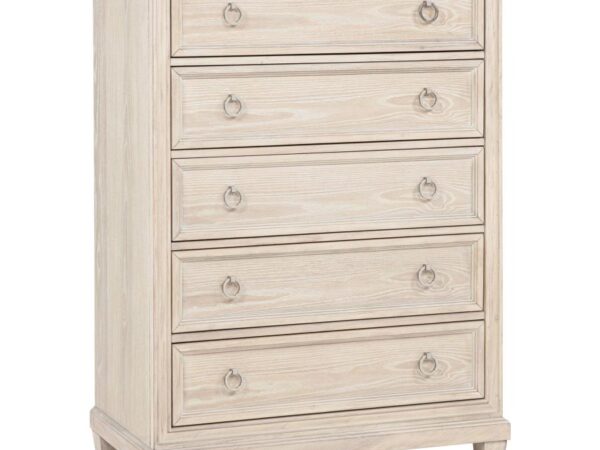 Pembroke 5-drawer Chest of Drawers Washed Oak