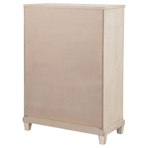 Pembroke 5-drawer Chest of Drawers Washed Oak