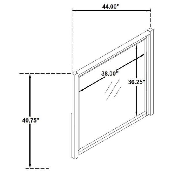 Leandro 4-piece Eastern King Bedroom Set Burnished Black