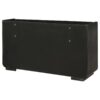 Leandro 8-drawer Bedroom Dresser Cabinet Burnished Black