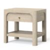 Solano 1-drawer Nightstand Bedside Table Weathered Mango