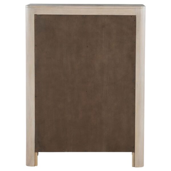 Solano 5-drawer Bedroom Chest of Drawers Weathered Mango