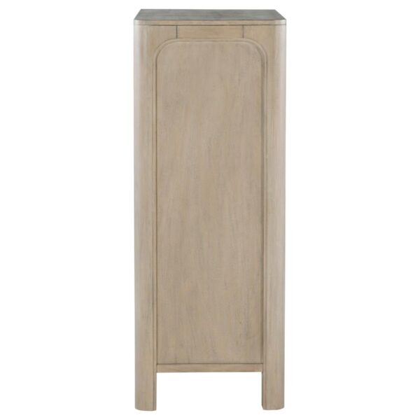 Solano 5-drawer Bedroom Chest of Drawers Weathered Mango