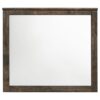 Woodmont Dresser Mirror Rustic Golden Brown