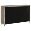Lorient 8-drawer LED Bedroom Dresser Cabinet Ivory and Camel