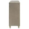 Lorient 8-drawer LED Bedroom Dresser Cabinet Ivory and Camel