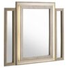Lorient LED Dresser Mirror Ivory and Camel