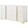 Marceline 6-drawer Dresser White
