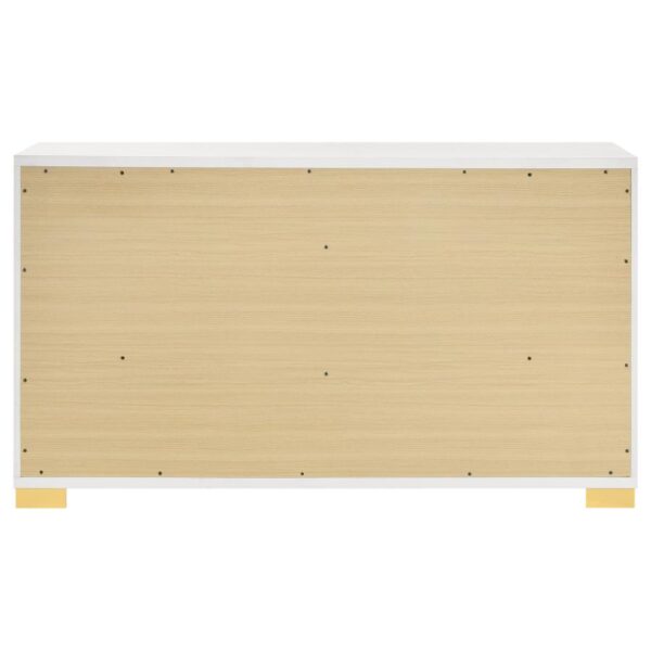Marceline 6-drawer Dresser White
