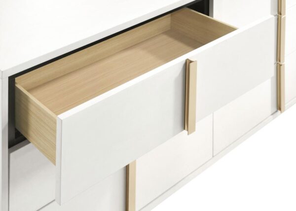 Marceline 6-drawer Dresser White
