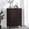 Emberlyn 5-drawer Bedroom Chest Brown