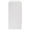 Ines 6-drawer Bedroom Dresser Cabinet White High Gloss