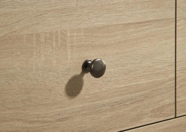 Arielle 6-drawer Bedroom Dresser with Mirror Light Oak