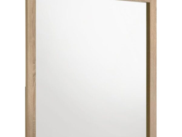 Arielle Dresser Mirror Light Oak