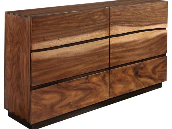 Winslow 6-drawer Dresser Smokey Walnut
