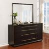 Durango 8-drawer Dresser with Mirror Smoked Peppercorn