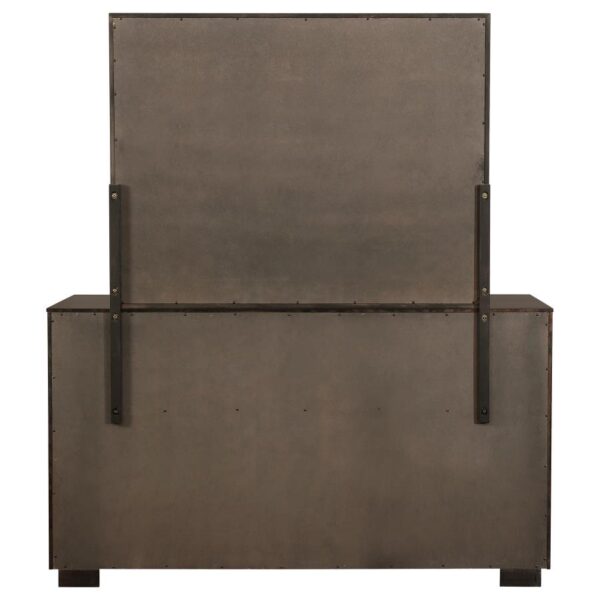 Durango 8-drawer Dresser with Mirror Smoked Peppercorn