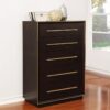 Durango 5-drawer Bedroom Chest Smoked Peppercorn