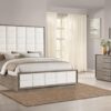 Durango 4-piece Eastern King Bedroom Set Taupe Oak