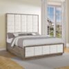 Durango 80-inch California King Panel Bed Taupe Oak
