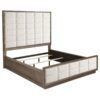 Durango 80-inch California King Panel Bed Taupe Oak