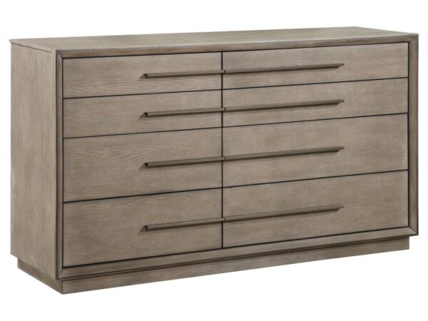 Durango 8-drawer Dresser Taupe Oak