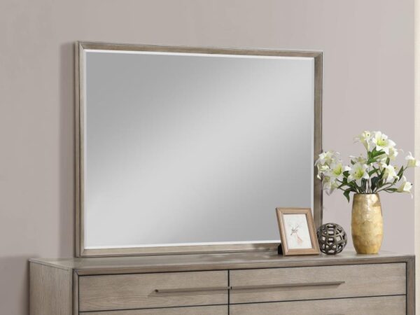 Durango Dresser Mirror Taupe Oak