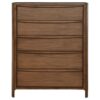 Maderia 5-drawer Chest of Drawers Walnut