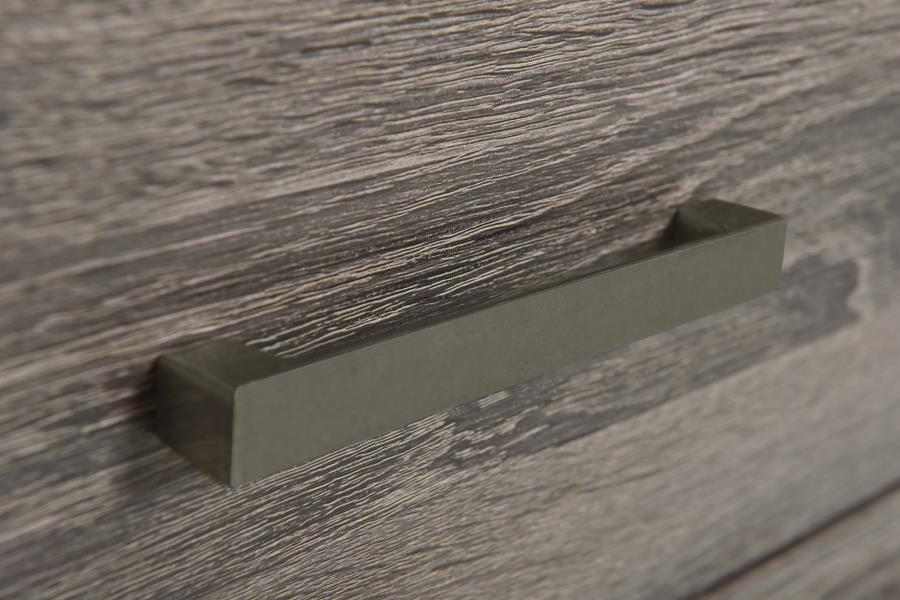 Wright 2-drawer Nightstand Bedside Table Brown Oak