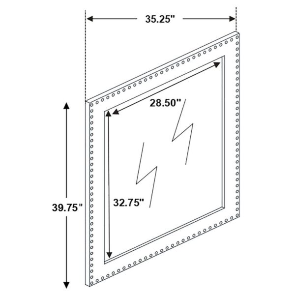 Melody 4-piece California King Bedroom Set Pacific Blue