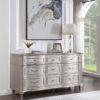 Evangeline 9-drawer Dresser Silver Oak