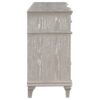 Evangeline 9-drawer Dresser Silver Oak