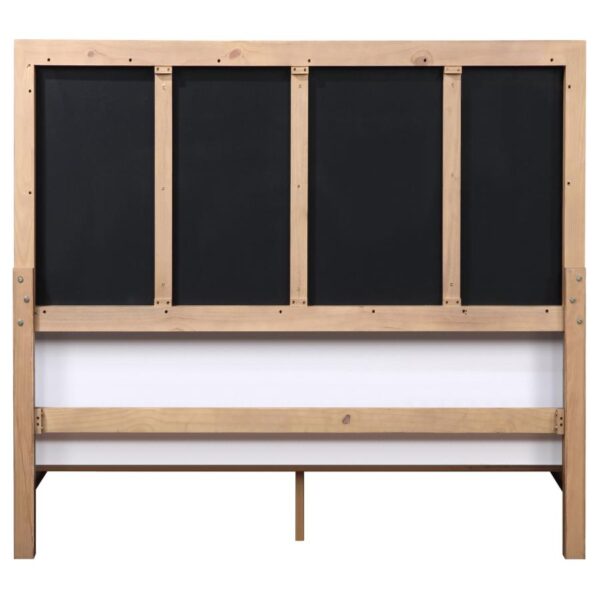 Taylor Wood Eastern King Panel Bed Light Honey Brown