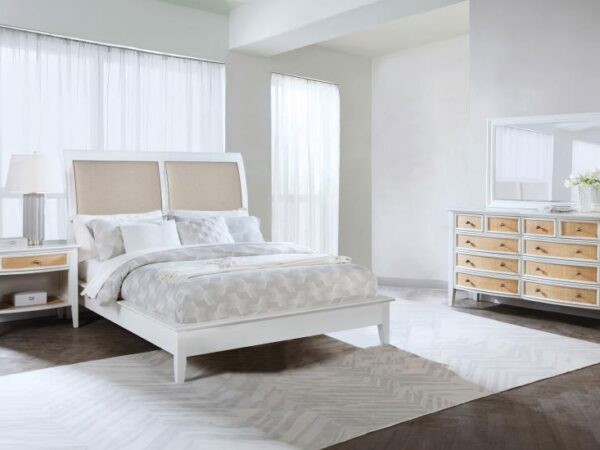 Bexhill 4-piece California King Bedroom Set White