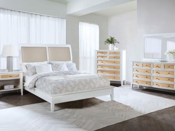 Bexhill 5-piece California King Bedroom Set White