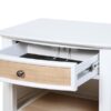 Bexhill 1-drawer Nightstand Bedside Table White