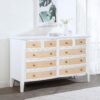 Bexhill 10-drawer Dresser Cabinet White
