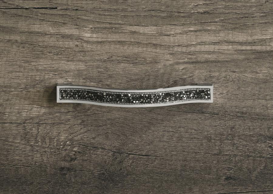 Janine 2-drawer Nightstand Bedside Table Grey