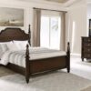 Andover 4-piece California King Bedroom Set Dark Oak